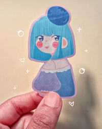 Blueberry Girl sticker
