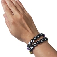 Image 1 of Ghoulie Skull Bracelet  (Size Small)