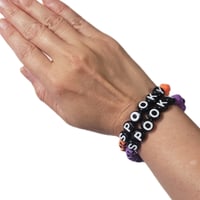 Image 1 of Spooky Skull Bracelet (Size Small)