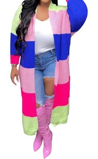 Image 3 of Color Block Sweater