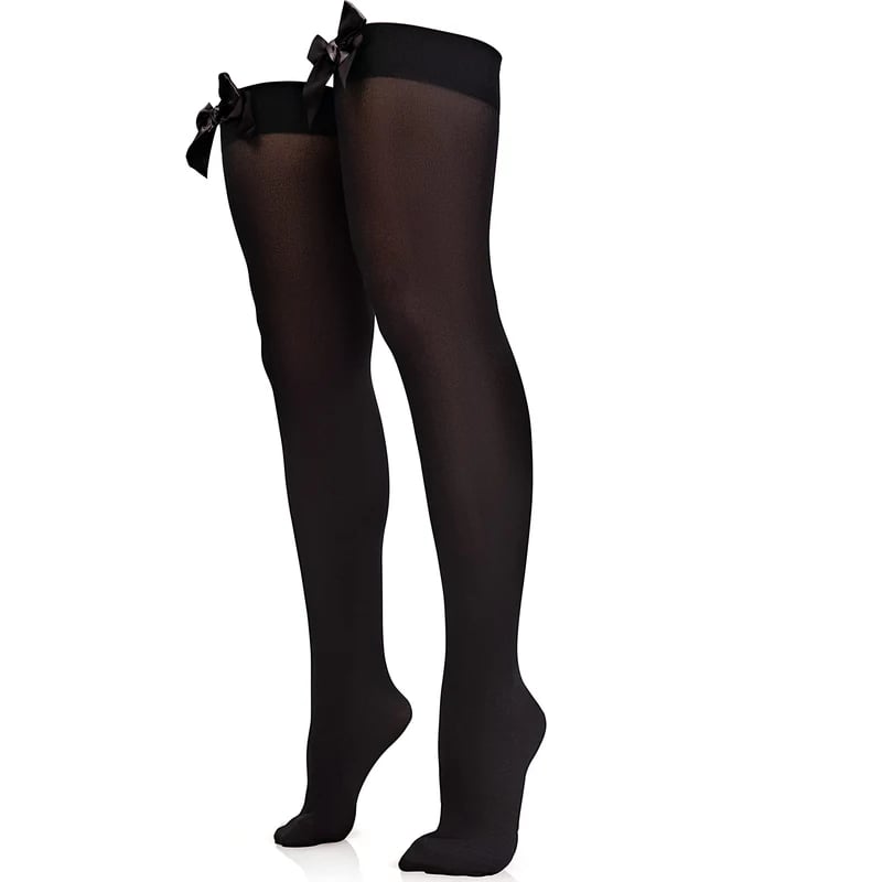 Image of Bow Thigh Highs