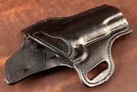 Image 3 of 5" 1911 Blacked out hand textured OWB holster.