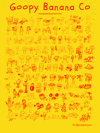 Image 2 of The Goopy Mini Poster 8.5x11