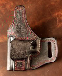 Image 2 of Glock 43/43X ruff out Black IWB holster.