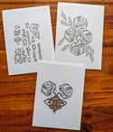 Hand-printed Cards