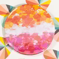 Image 3 of Painted Pride Flag Pinback Buttons