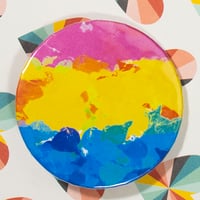 Image 8 of Painted Pride Flag Pinback Buttons