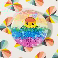Image 5 of Jelly Painted Pride Pinback Buttons