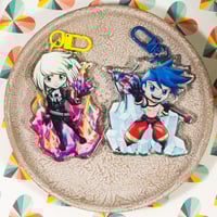 Image 1 of Firefighter Movie 3" Acrylic Keychain