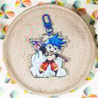 Image 3 of Firefighter Movie 3" Acrylic Keychain