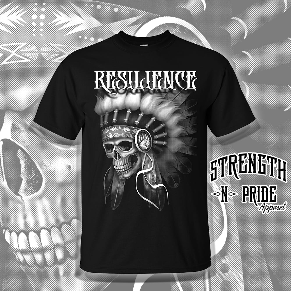 RESILIENCE Skull Chief (Adult Tee)