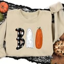 Boo Sweatshirt/short sleeve (multiple colors)