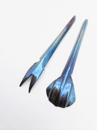 Image 3 of Plica Tapa Spoon and Olive Fork