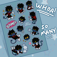 Nightcrawler Sticker Sheet