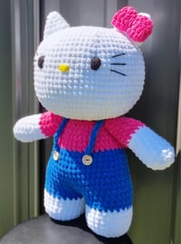 Image 1 of Handmade Crochet Hello Kitty