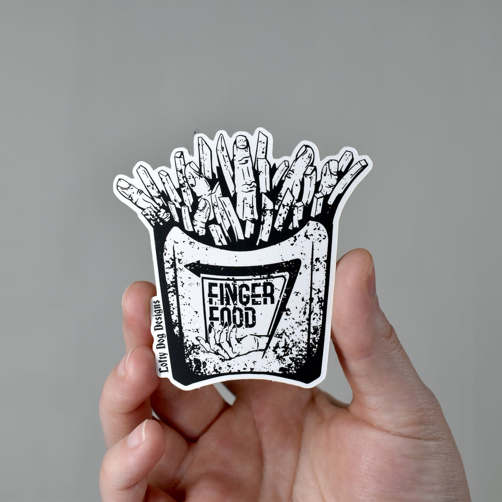 Finger Food Vinyl Sticker Pack