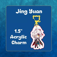 [PRE-ORDER] HSR Jing Yuan 1.5" Acrylic Keychain