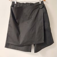 Image 2 of KylieJane Apron shorts -black drill