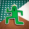 Emotional Cactus Sticker