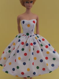 Image 10 of Barbie - Halinas of Chicago Polka Dot Outfit - Reproduction 