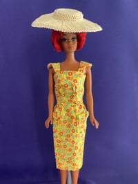 Image 2 of Barbie - Sheath - reproduction variation - Sunflower  Print