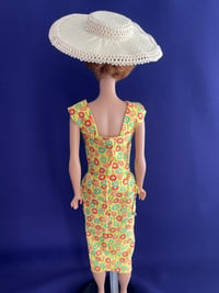 Image 7 of Barbie - Sheath - reproduction variation - Sunflower  Print