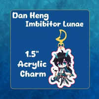 [PRE-ORDER] HSR Dan Heng Imbibitor Lunae 1.5" Acrylic Keychain