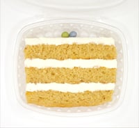 Image 1 of Vanilla Cake Slice (Dairy-Free, Dye-Free)