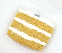 Image 2 of Vanilla Cake Slice (Dairy-Free, Dye-Free)