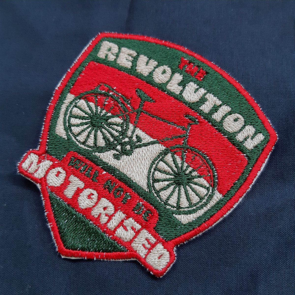 Bike Embroidered Patch