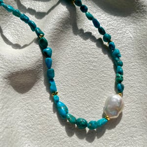 Image of Martine Turquoise Necklace