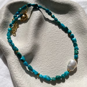 Image of Martine Turquoise Necklace