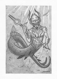 Image 1 of Urcheen - Framed Original Graphite