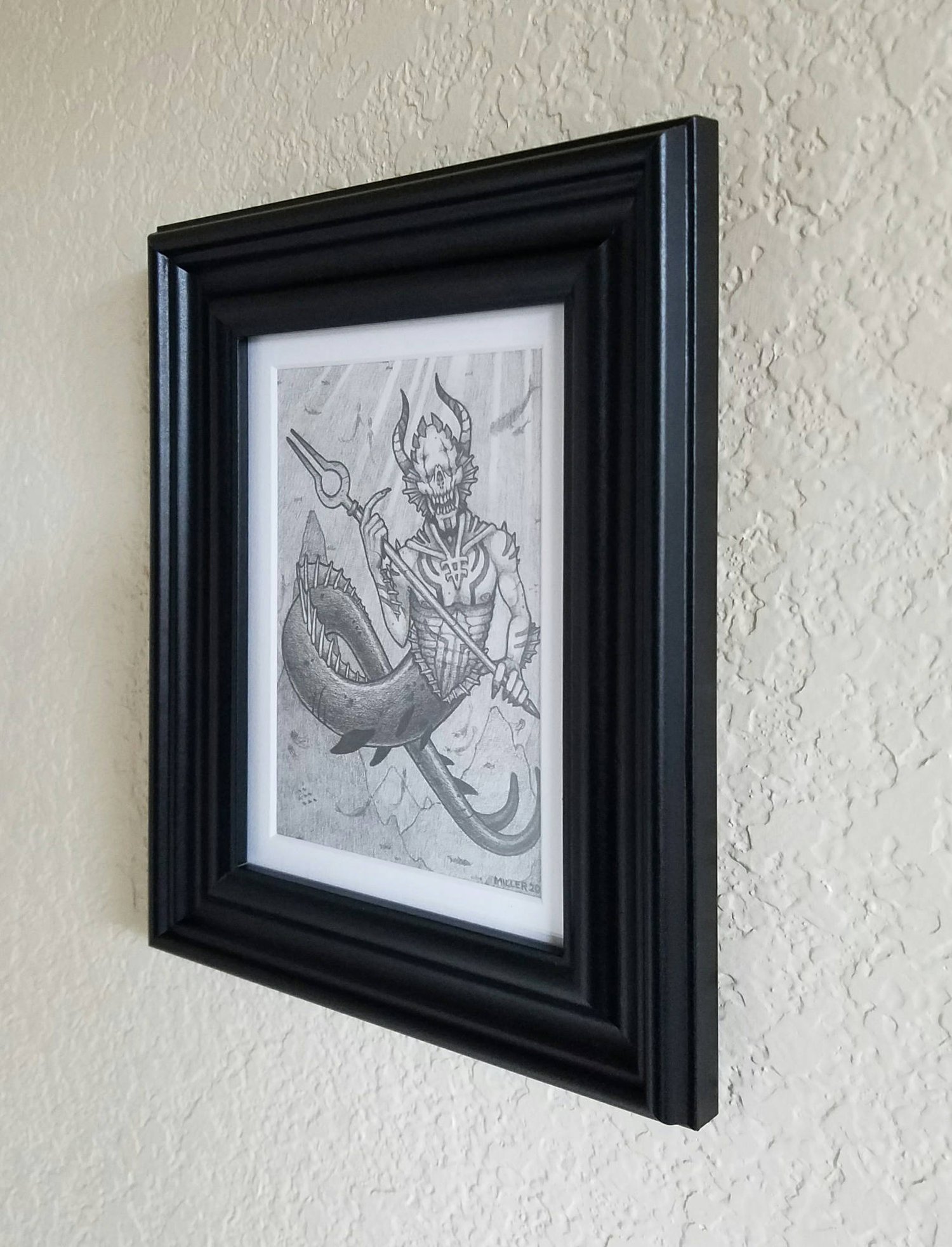 Image of Urcheen - Framed Original Graphite