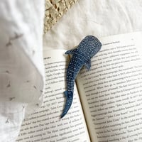 Image 3 of Whale Shark Leather Bookmark