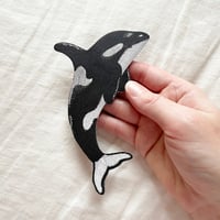 Image 1 of Orca Leather Bookmark