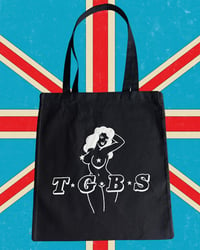 Great British Striptease Black Tote Bag