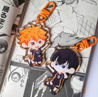 Image 3 of HAIKYUU KEYCHAINS (Karasuno, Nekoma, Aoba Johsai, Fukurodani, Shiratorizawa)