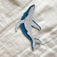 Image 4 of Humpback Whale Leather Bookmark