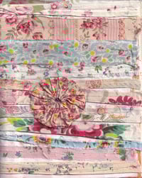 Image 1 of Handmade Art Journal with Vintage French Fabrics & Chartwell Designers Pad