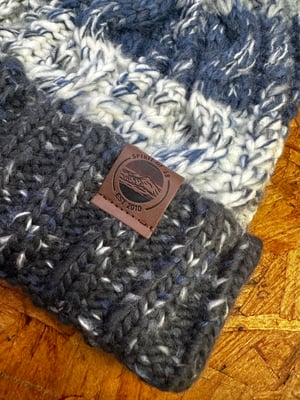 Image of SO58 Pom Pom Beanie in Arctic Dawn 