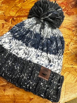 Image of SO58 Pom Pom Beanie in Arctic Dawn 