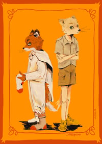 FANTASTIC MR.FOX PRINT