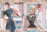 Image 2 of Vintage French Envelope Mini Art Journal