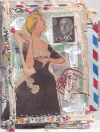 Image 1 of Vintage Fashion Envelope Mini Art Journal