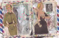 Image 2 of Vintage Fashion Envelope Mini Art Journal