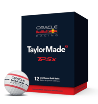 Image 1 of TaylorMade Oracle Red Bull Racing TP5x Stripe Golf Balls 🏎️ [2024]
