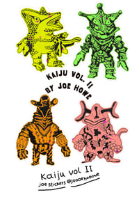 Kaiju Stickers vol. II