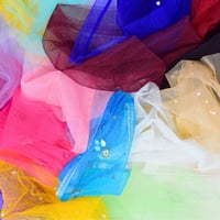 Image 1 of Sheer Tulle Remnants Fabric Bundle | 4 Colour Mixes