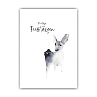 Image 1 of Kerstkaart Bambi